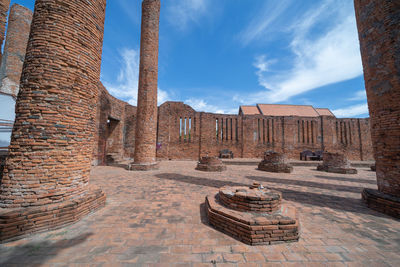 Old ruins against sky