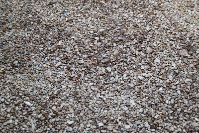 Full frame shot of stones on beach