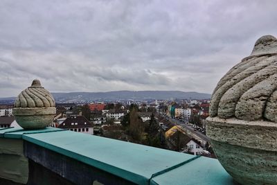 Cityscape against sky