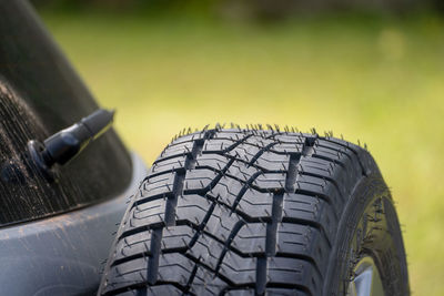 Close-up of a car