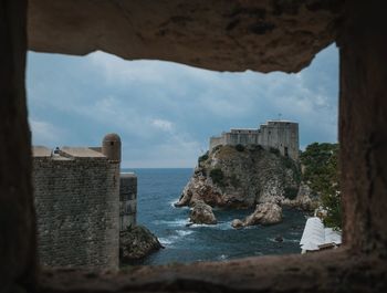 View of sea against sky