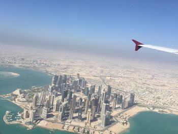 Aerial view of cityscape