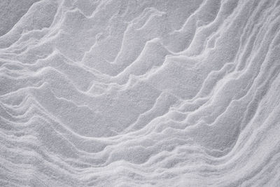 Full frame shot of snowy landscape