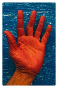 Close-up of human hand