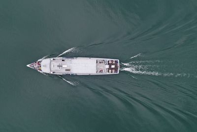 Boat in sea