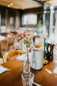 Close-up of vase on table