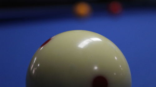 Close-up of water on table