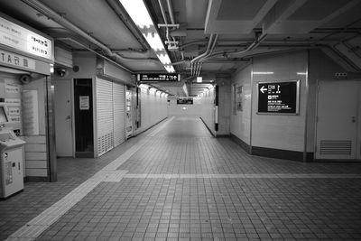 Corridor of building