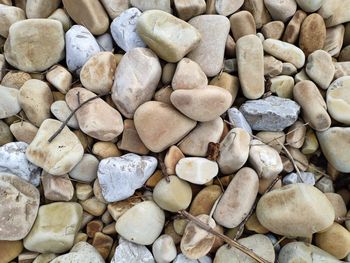 Full frame shot of stones