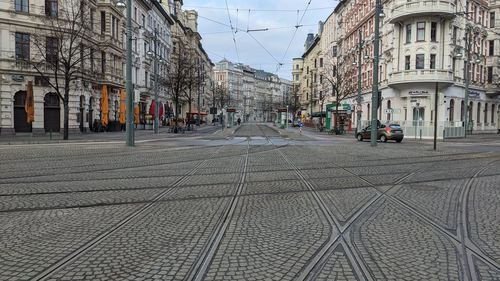 Street amidst buildings in city