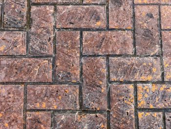 Full frame shot of brick wall