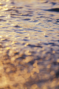 Full frame shot of rippled water
