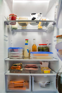 Close-up of food in kitchen