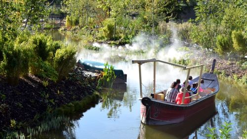 Boat in lake