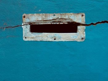 Close-up of weathered wall