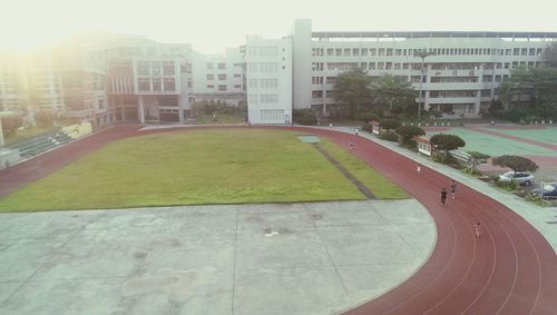 View of buildings in city