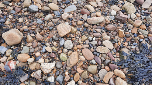 Full frame shot of stones