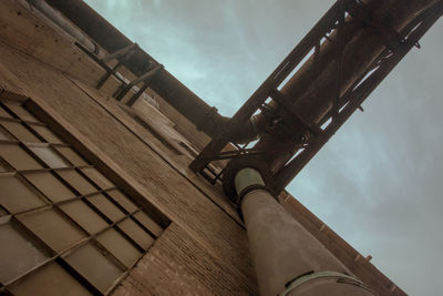 Low angle view of building against sky