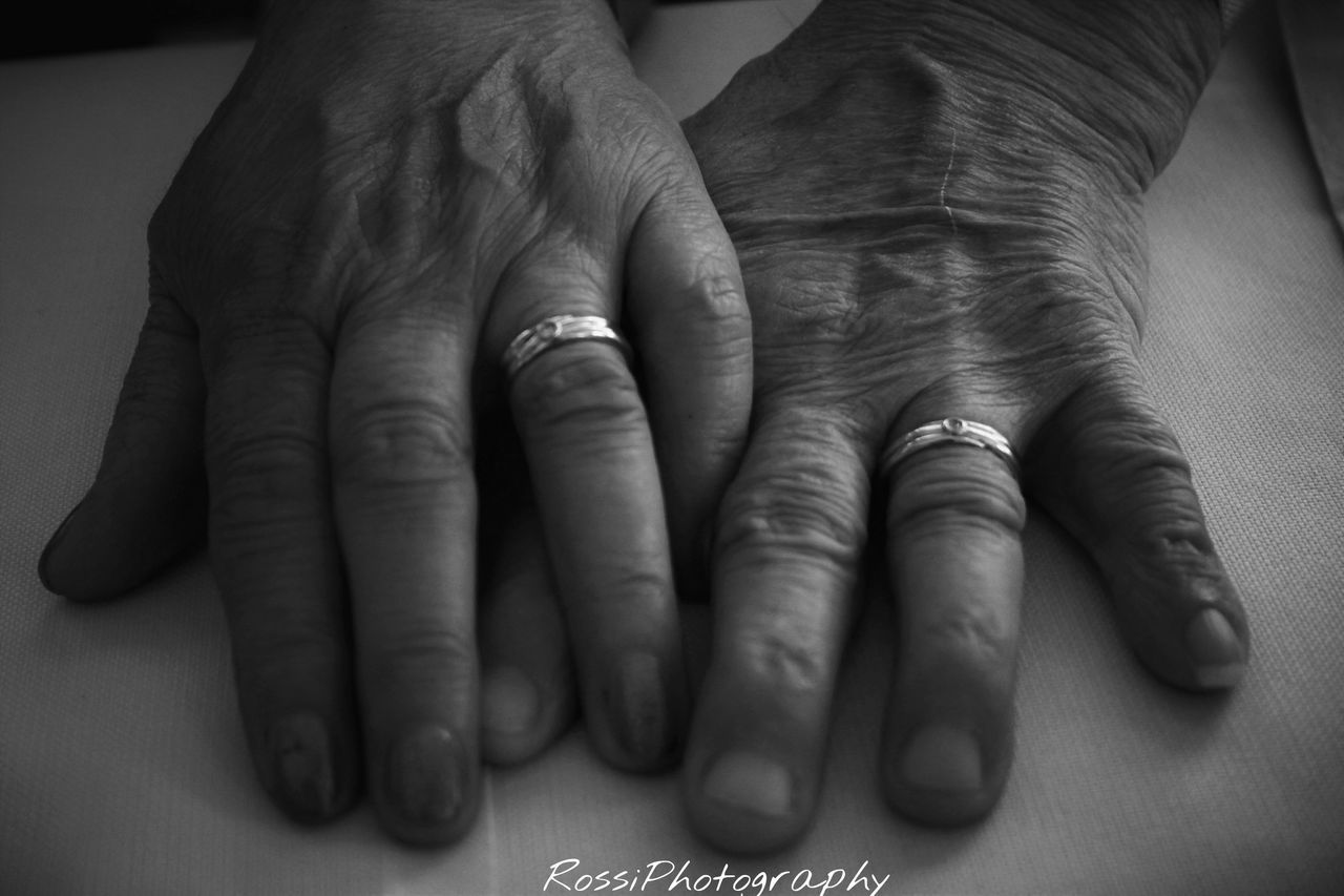 indoors, person, part of, human finger, close-up, holding, cropped, men, unrecognizable person, lifestyles, high angle view, fashion, midsection, table, ring, selective focus