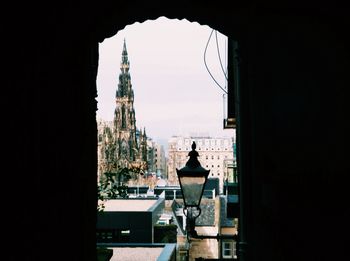 View of church against sky