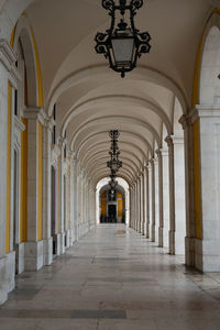 Corridor of building