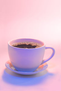 Close-up of coffee on table