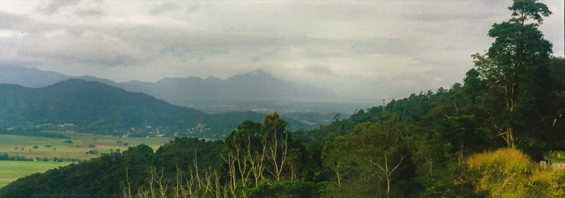 Panoramic view of landscape against sky