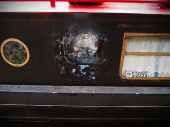 Close up of floral pattern