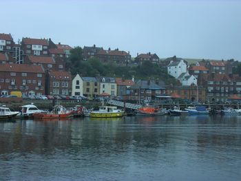 Boats in canal