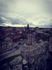 View of cityscape against sky