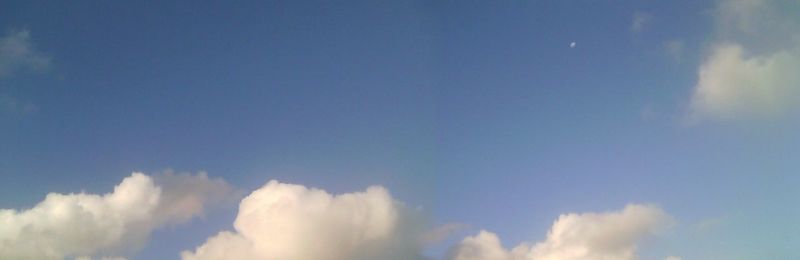 Low angle view of cloudy sky