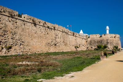 Old ruins against clear sky