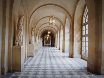 Corridor of building