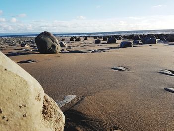 Panoramic view of sea against sky