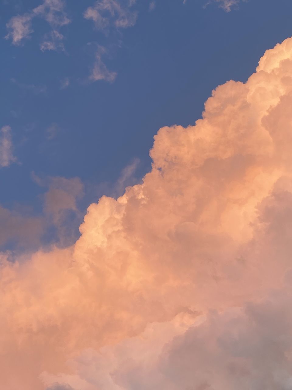 LOW ANGLE VIEW OF CLOUDY SKY DURING SUNSET