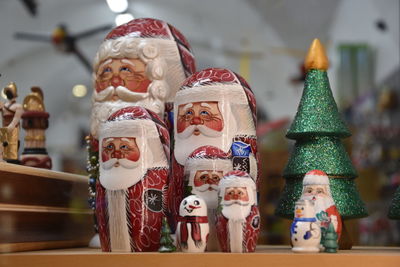 Close-up of stuffed toy on table