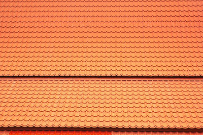 Full frame shot of roof tiles