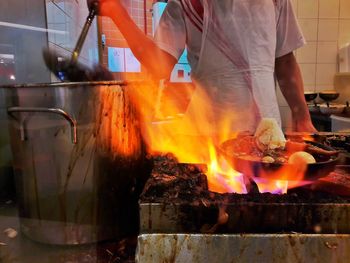 Man working in factory