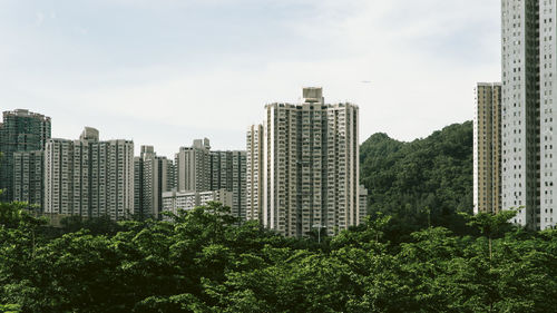 View of cityscape against sky