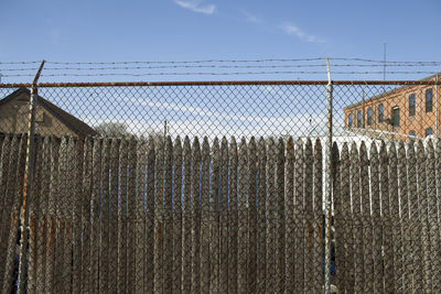 Urban fence.