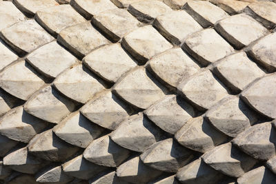 Full frame shot of paving stones