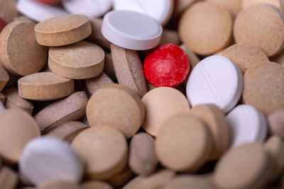 Close-up of pills