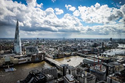 Aerial view of cityscape