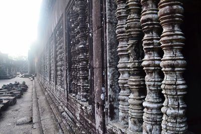 Panoramic view of a temple