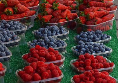 Close-up of fruits at market