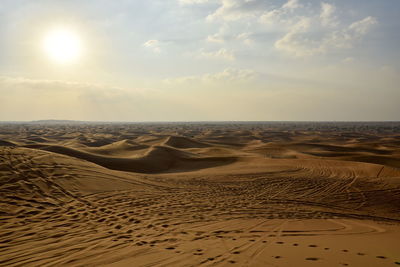 Sharjah desert area, one of the most visited places for off-roading by off roaders