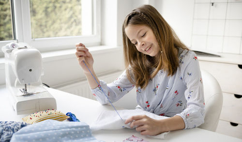 Woman working in office