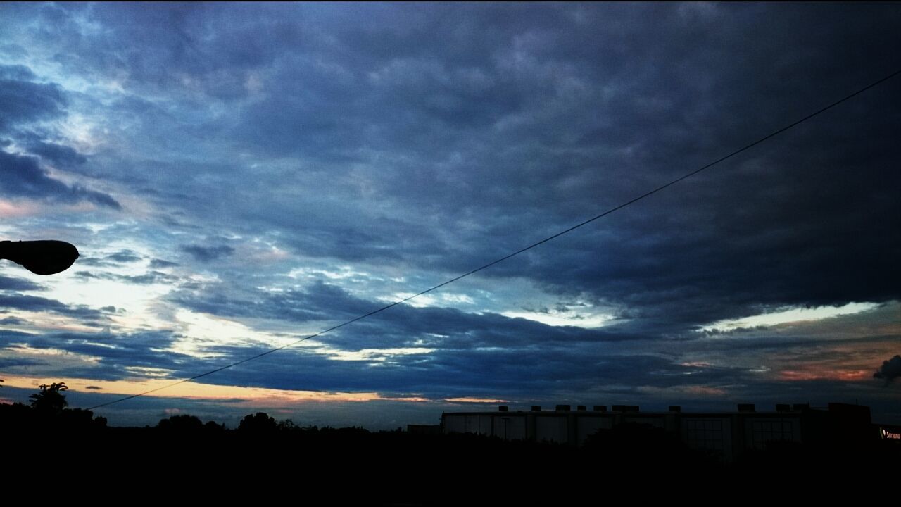 sky, cloud - sky, low angle view, silhouette, no people, beauty in nature, outdoors, nature, moon, day, astronomy