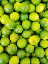 Full frame shot of fruits in market