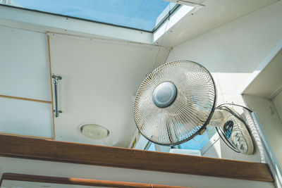 Low angle view of ceiling